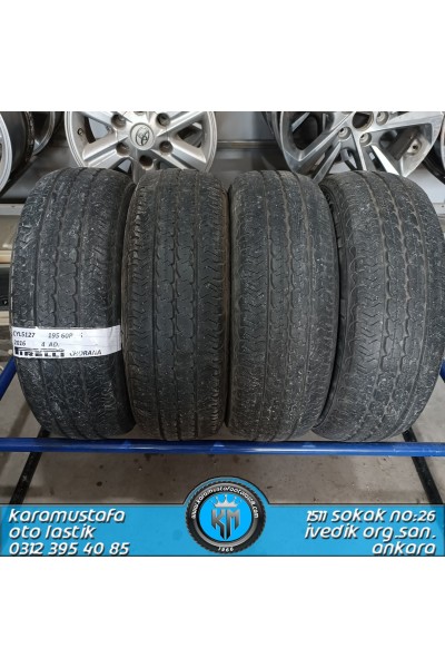 195 60 R 16 PIRELLI CHORONA 99T * 2016 * 4 ADET * CYL5127 **