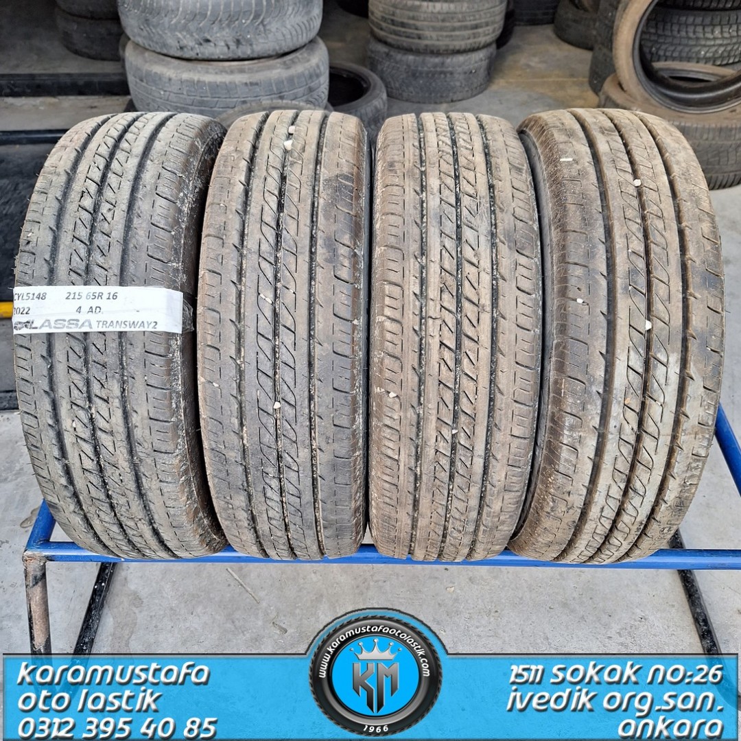 215 65 R 16 LASSA TRANSWAY2 109T * 2022 * 4 ADET * CYL5148