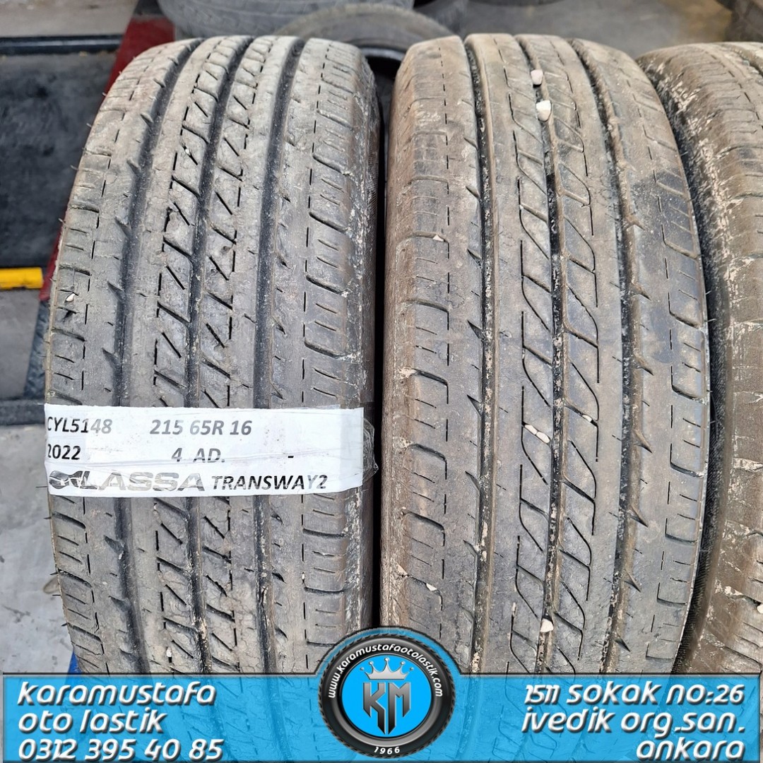 215 65 R 16 LASSA TRANSWAY2 109T * 2022 * 4 ADET * CYL5148