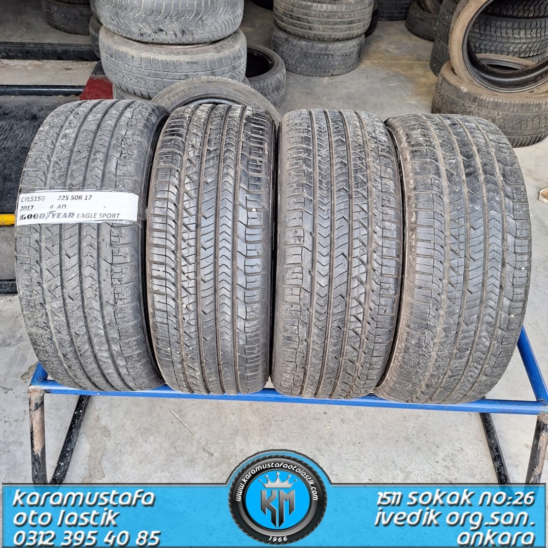 225 50 R 17 GOODYEAR EAGLE SPORT * 2017 * 4 ADET * CYL5150
