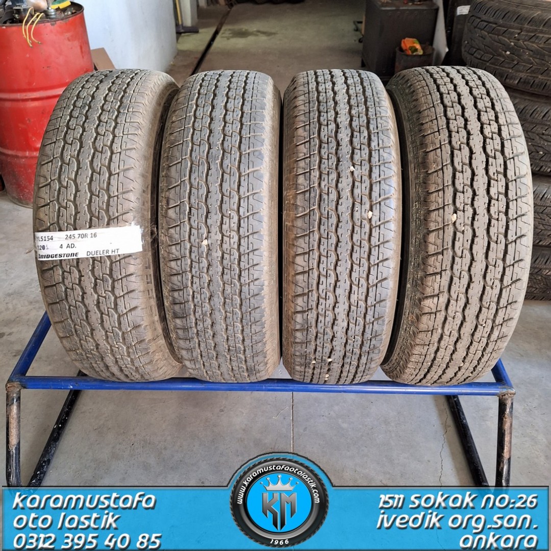 245 70 R 16 BRIDGESTONE DULELER HT 111S * 2020 * 4 ADET * CYL5153