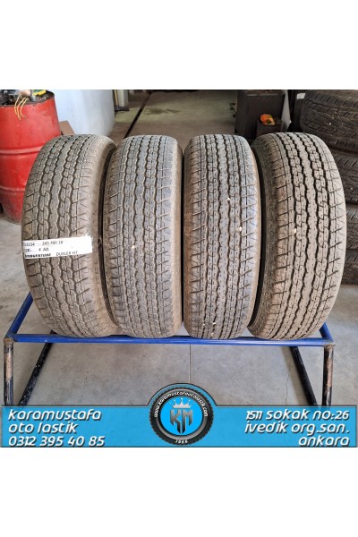 245 70 R 16 BRIDGESTONE DULELER HT 111S * 2020 * 4 ADET * CYL5154