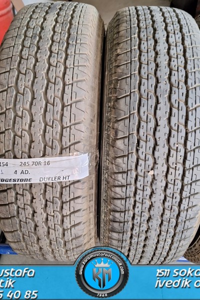 245 70 R 16 BRIDGESTONE DULELER HT 111S * 2020 * 4 ADET * CYL5154