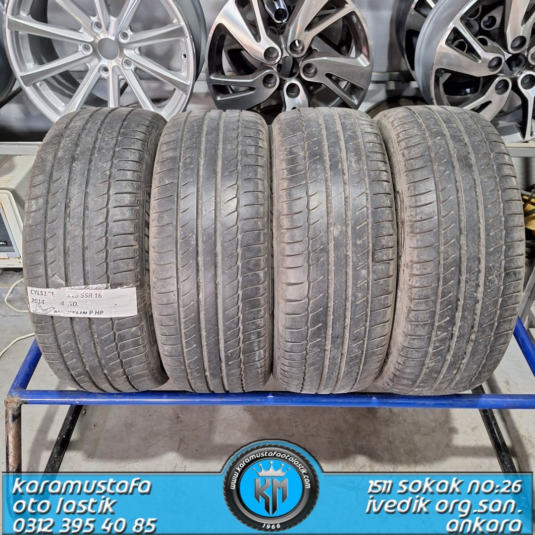 215 55 R 16 MICHELIN PRIMACY HP 93H * 2014 * 4 ADET * CYL5181