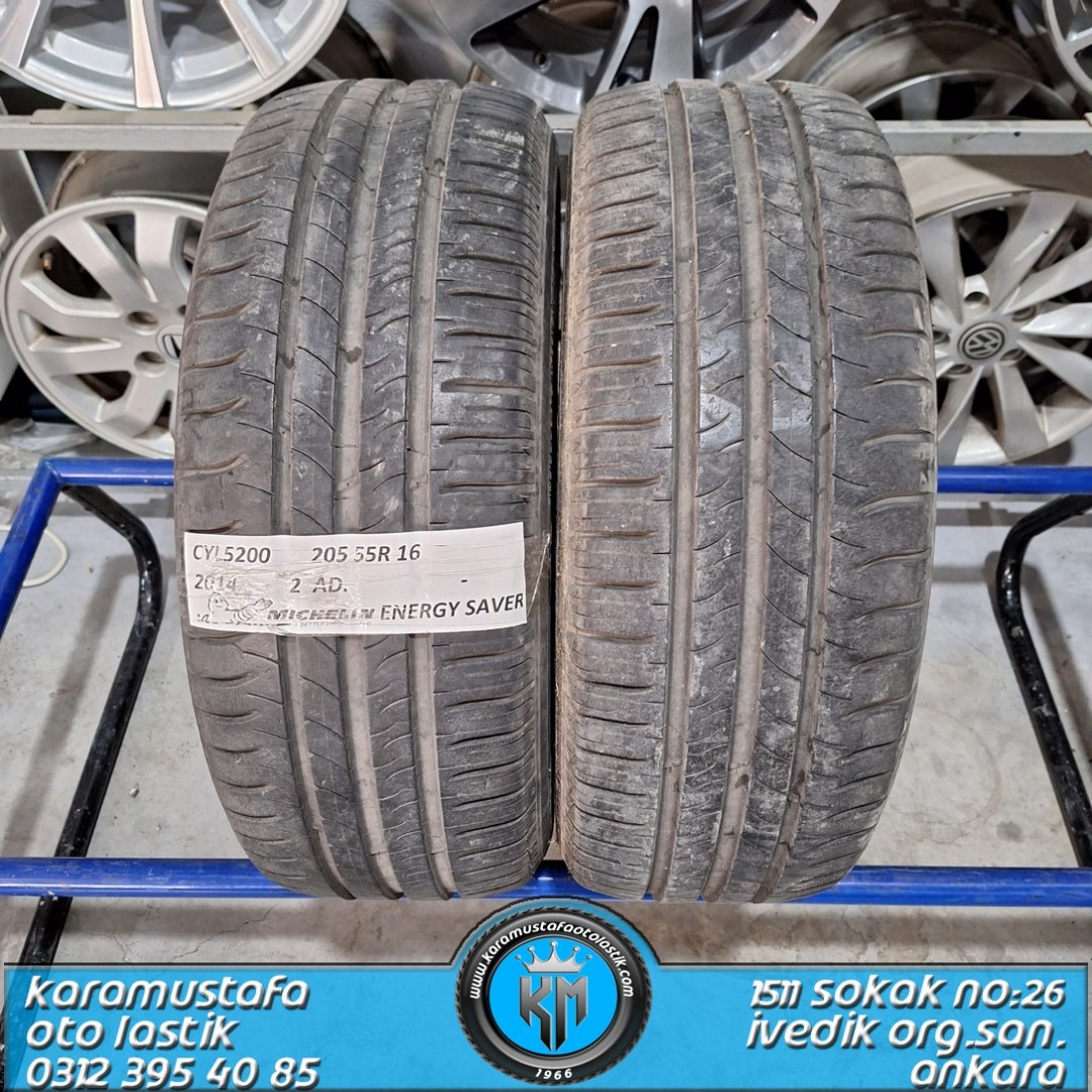205 55 R 16 MICHELIN ENERGY SAVER 91V * 2014 * 2 ADET * CYL5200