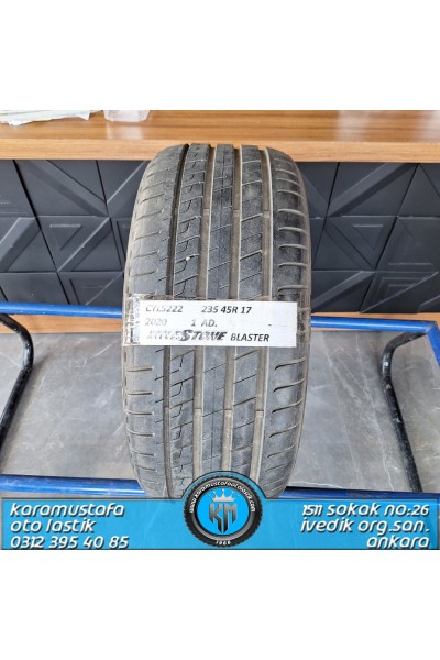 235 45 R 17 MILESTONE BLEASTER 97W * 2020 * 1 ADET * CYL5222 **