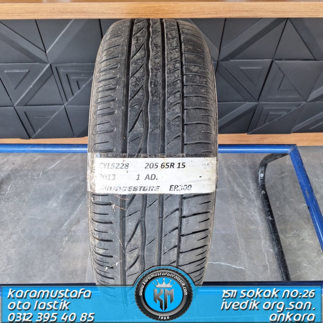 205 65 R 15 BRIDGESTONE ER300 94H * 2013 * 1 ADET * CYL5228