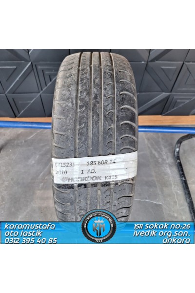 185 60 14 HANKOOK K415 82H  * 2010 * 1 ADET * CYL5231 **