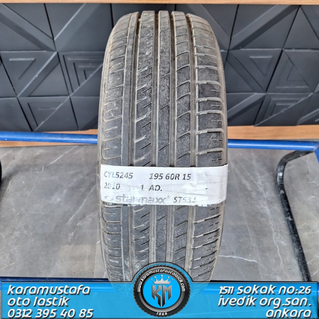 195 60 R 15 STARMAXX ST532 88H * 2010 * 1 ADET * CYL5245