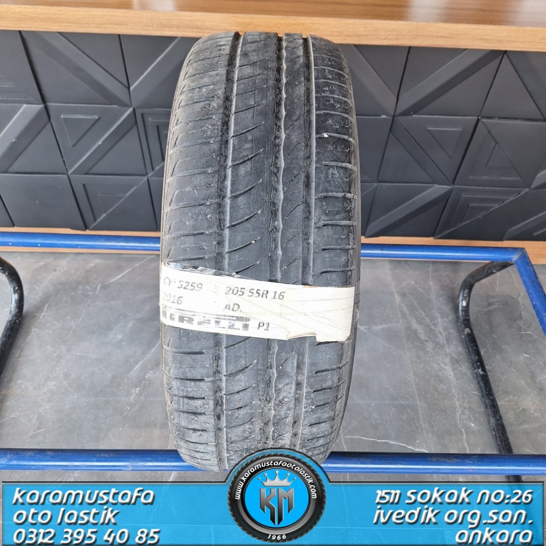 205 55 R 16 PIRELLI P1 91H * 2016 * 1 ADET * CYL5259