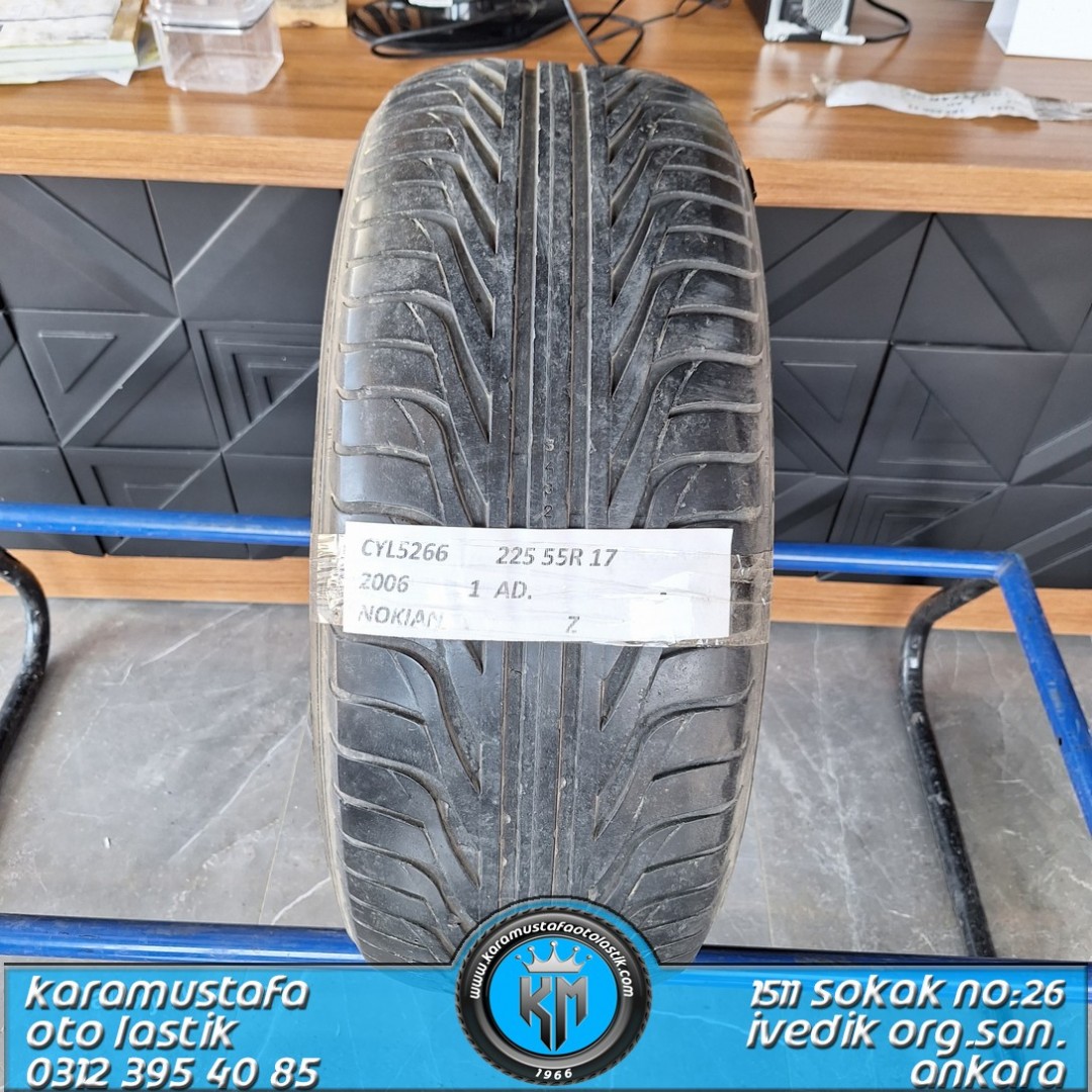 225 55 R 17 NOKIAN Z 101W * 2006 * 1 ADET * CYL5266