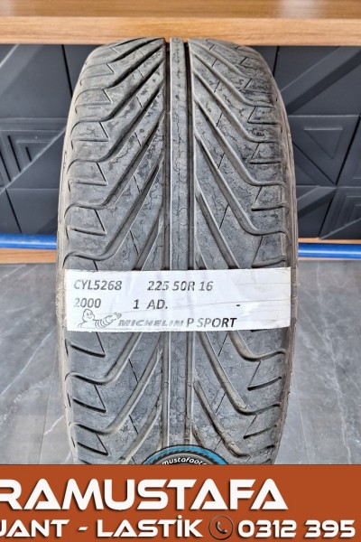 225 50 R 16 MICHELIN PILOTSPORT 92Y * 2000 * 1 ADET * CYL5268 **