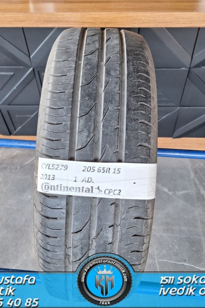 205 65 R 15 CONTINENTAL CPC2 94H * 2013 * 1 ADET * CYL5279 **