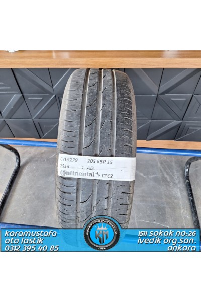 205 65 R 15 CONTINENTAL CPC2 94H * 2013 * 1 ADET * CYL5279 **