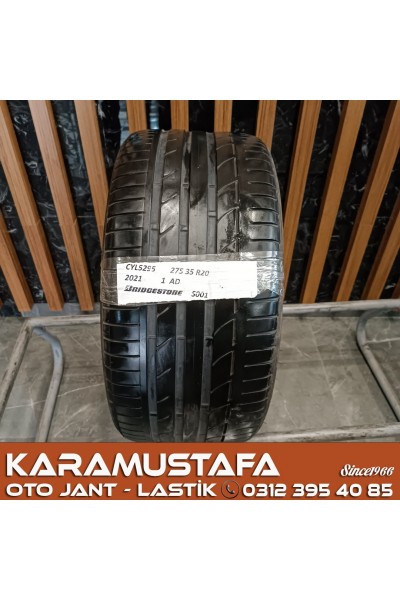 275 35 R 20 BRDIGESTONE S001 RFT 102Y * 2021 * 1 ADET * CYL5295 **