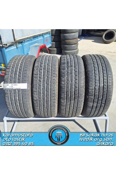 235 55 R 19 CONTINENTAL CROSS CONTAC 105W M+S * 2018 * 4 ADET * CYL5298