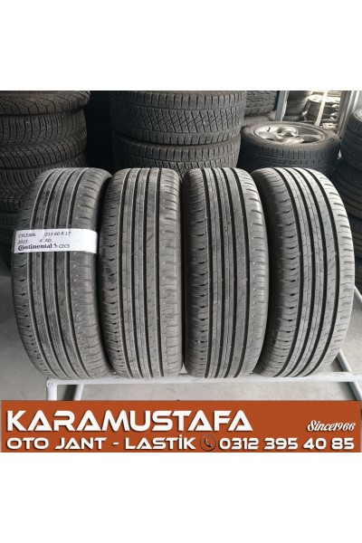 215 60 R 17 CONTINENTAL CEC5 96H * 2016 * 4 ADET * CYL5306 **