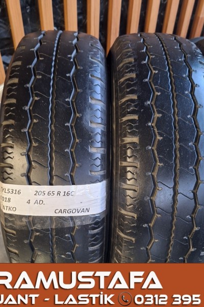 205 65 R 16 TATKO CARGOVAN 107R * 2018 * 4 ADET * CYL5316 **