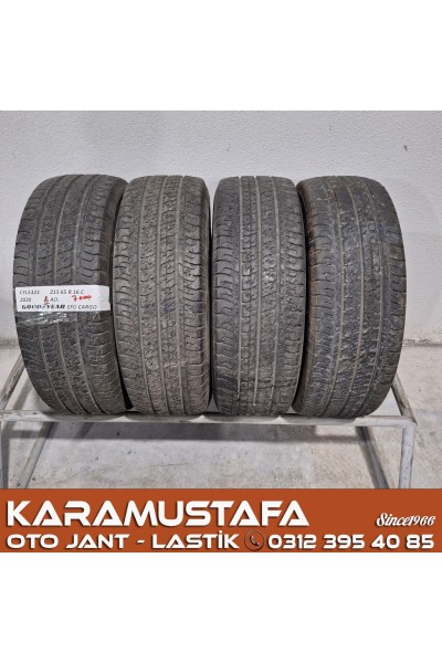 215 65 R 16 GOODEYAR EFFICENT CARGO 109T * 2020 * 4 ADET * CYL5323 **