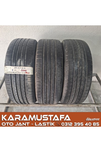 205 55 R 16 CONTINENTAL ECO6 94H * 2020 * 3 ADET * CYL5327 **