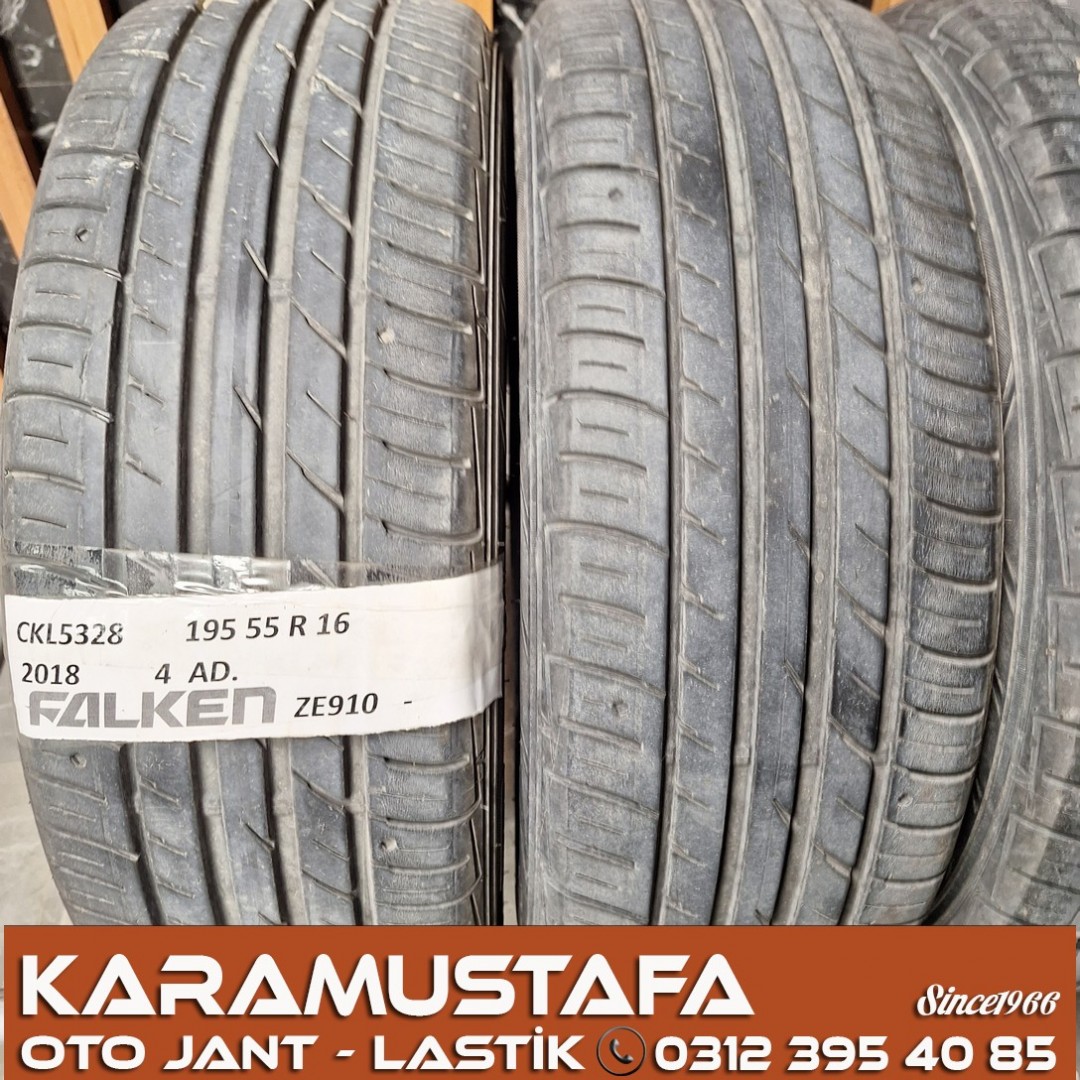195 55 R 16 FALKEN ZE910 87V * 2018 * 4 ADET * CYL5328