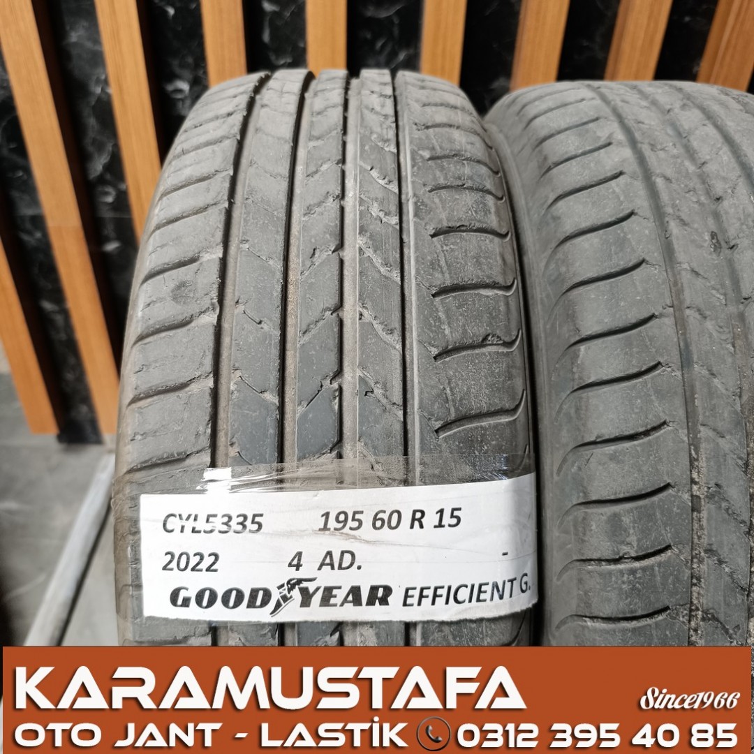 195 65 R 15 GOODYEAR EGP 88H * 2022 * 4 ADET * CYL5335