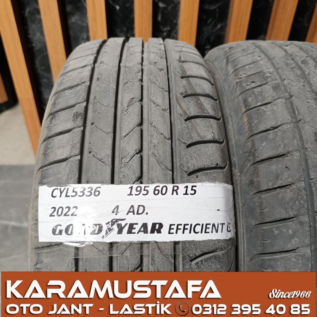 195 60 R 15 GOODYEAR EGP 88H * 2022 * 4 ADET * CYL5336