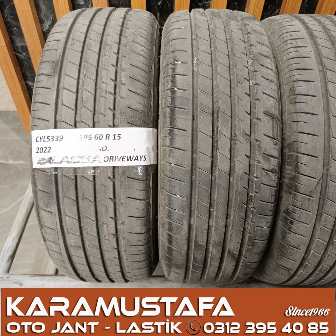 195 60 R 15 LASSA DRIVEWAYS 88V * 2022 * 4 ADET * CYL5339