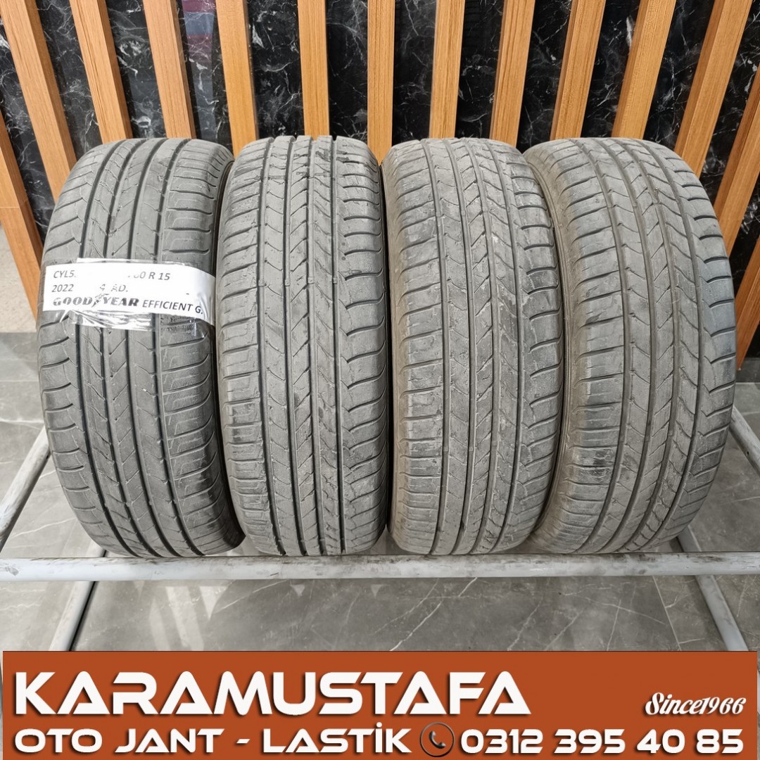195 60 R 15 GOODYEAR EFG 88H * 2022 * 4 ADET * CYL5342