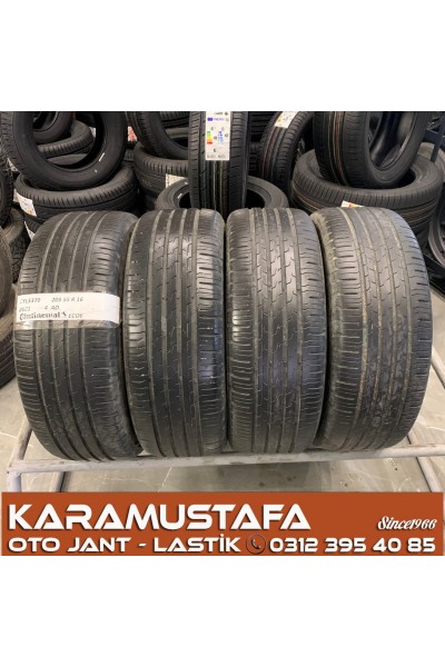 205 55 R 16  CONTINENTAL ECO6 94V * 2021 * 4 ADET * CYL5370 **