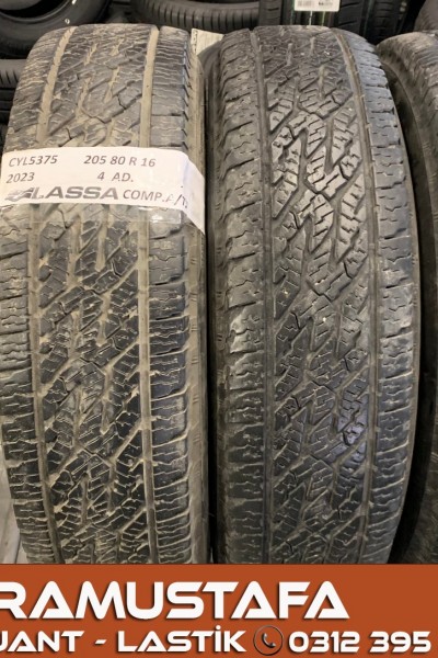 205 80 R 16 LASSA COMPETUS AT2 104T * 2023 * 4 ADET * CYL5375