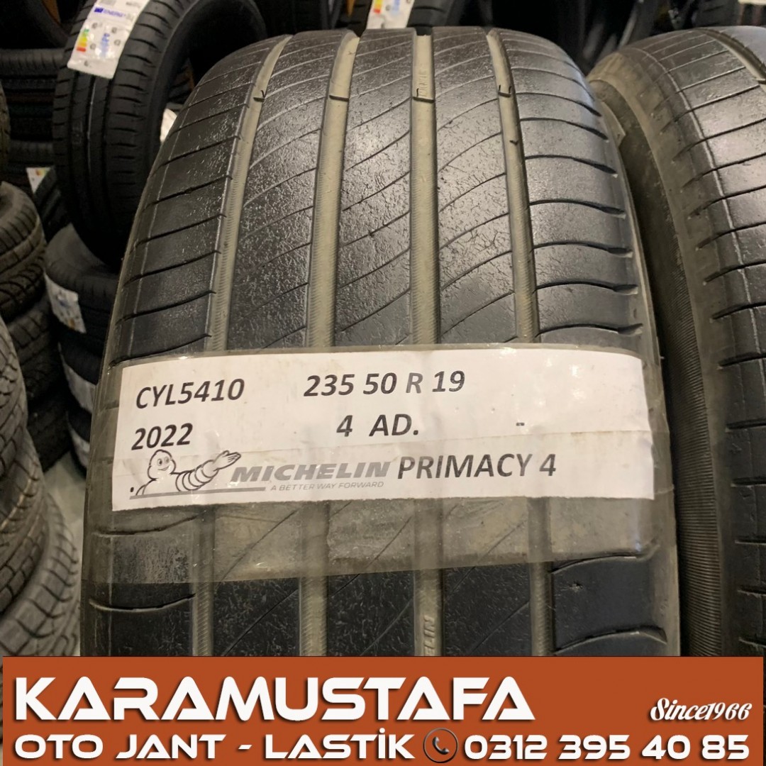 235 50 R 19 MICHELIN PRIMACY4 * 2022 * 4 ADET * CYL5410