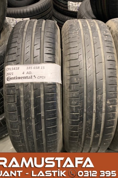 185 65 R 15 CONTINENTAL CPC6 88H * 2021 * 4 ADET * CYL5418 **