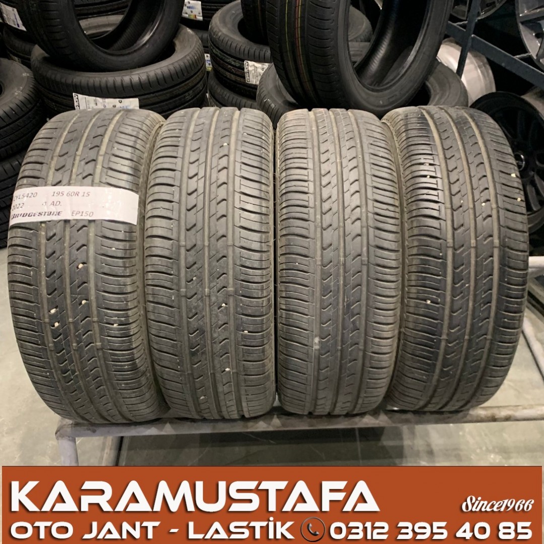 195 60 R 15 BRIDGESTONE EP150 88H * 2022 * 4 ADET * CYL5420