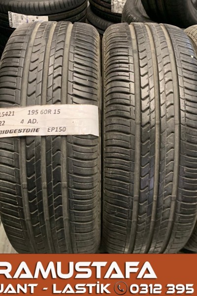 195 60 R 15 BRIDGESTONE EP150 88H * 2022 * 4 ADET * CYL5421 **