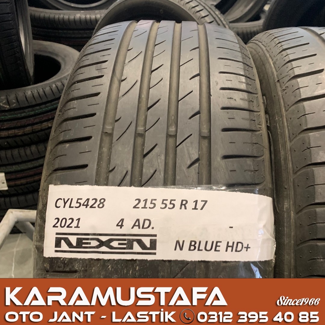 215 55 R 17 NEXEN NBLUE HD 94V * 2022 * 4 ADET * CYL5428