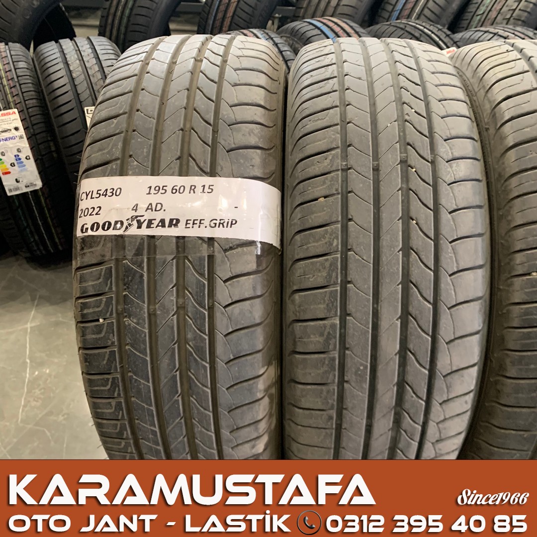195 60 R 15 GOODYEAR EFP * 2022 * 4 ADET * CYL5430