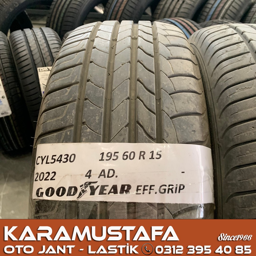 195 60 R 15 GOODYEAR EFP * 2022 * 4 ADET * CYL5430