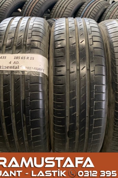 185 65 R 15 CONTINENTAL PC6 88H * 2021 * 4 ADET * CYL5435