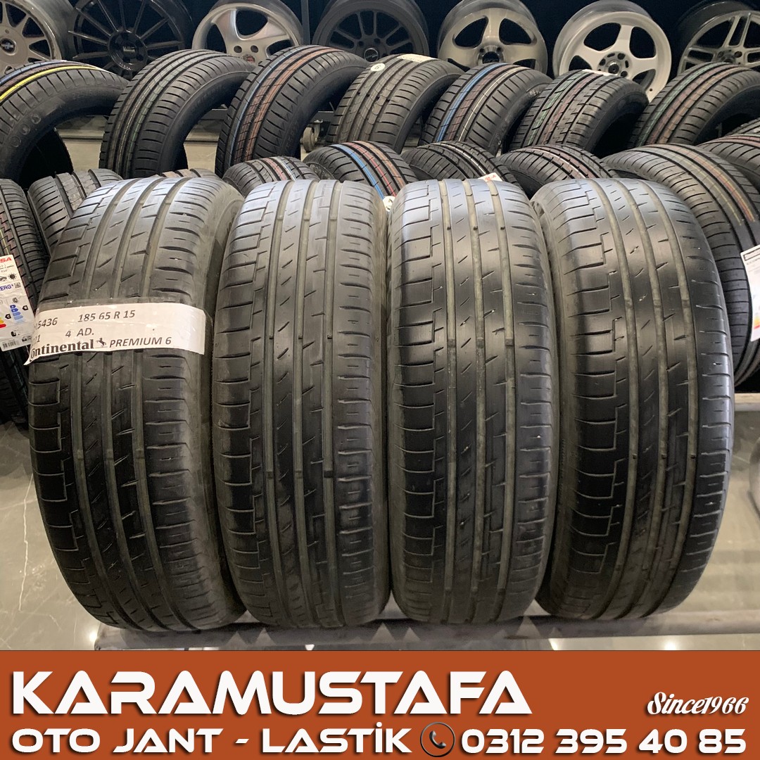 185 65 R 15 CONTINENTAL PC6 88H * 2021 * 4 ADET * CYL5436