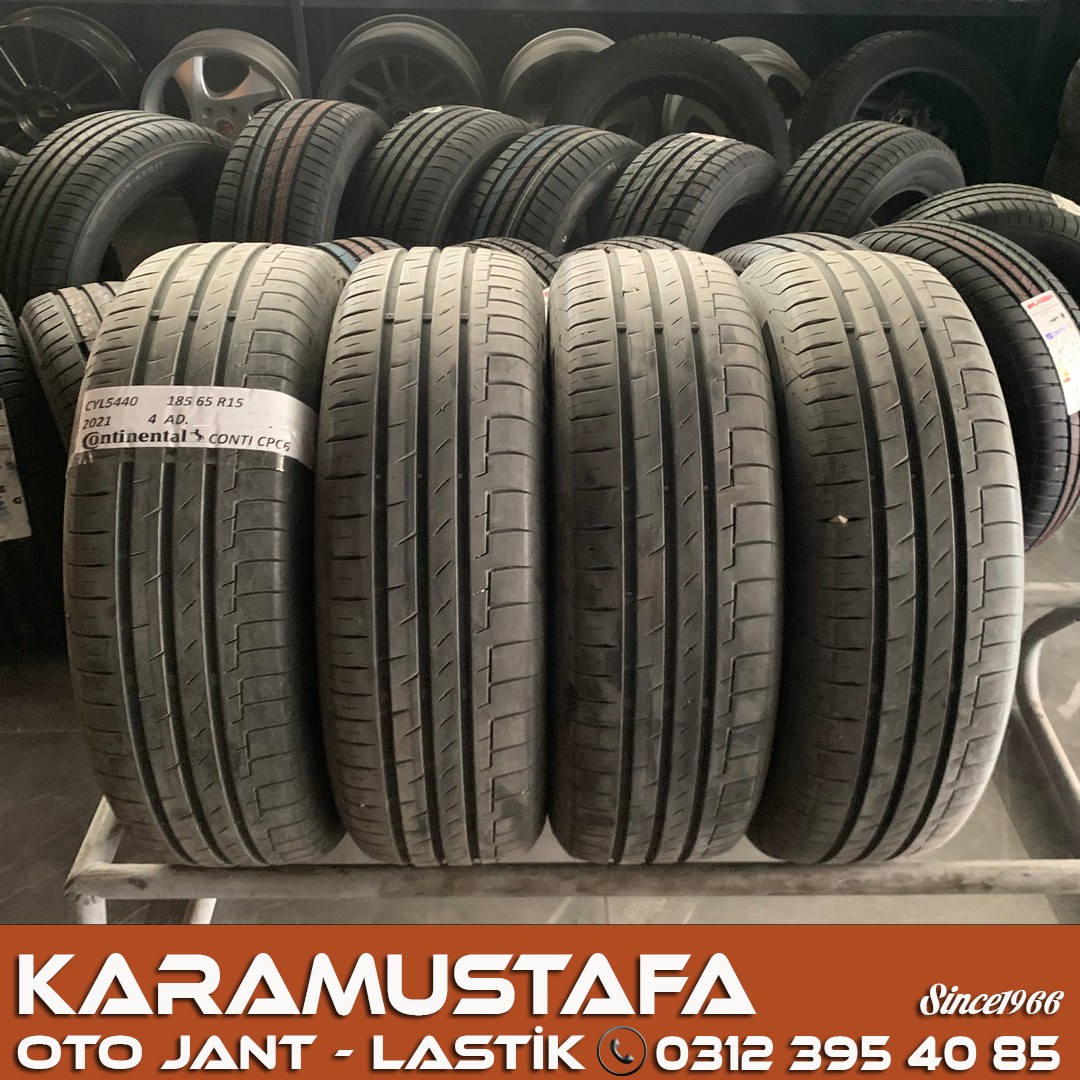 185 65 R 15 CONTINENTAL CPC6 88H * 2021 * 4 ADET * CYL5440