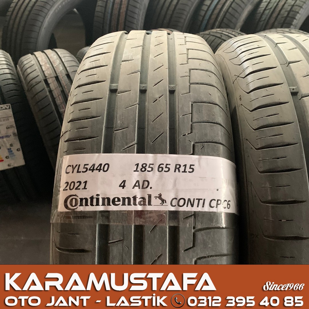 185 65 R 15 CONTINENTAL CPC6 88H * 2021 * 4 ADET * CYL5440
