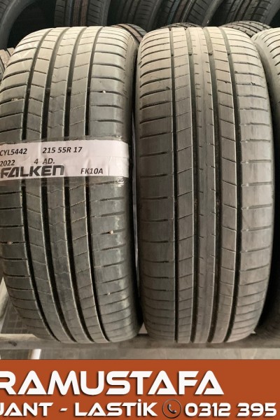 215 55 R 17 FALKEN FK510A 94V * 2022 * 4 ADET * CYL5442 **