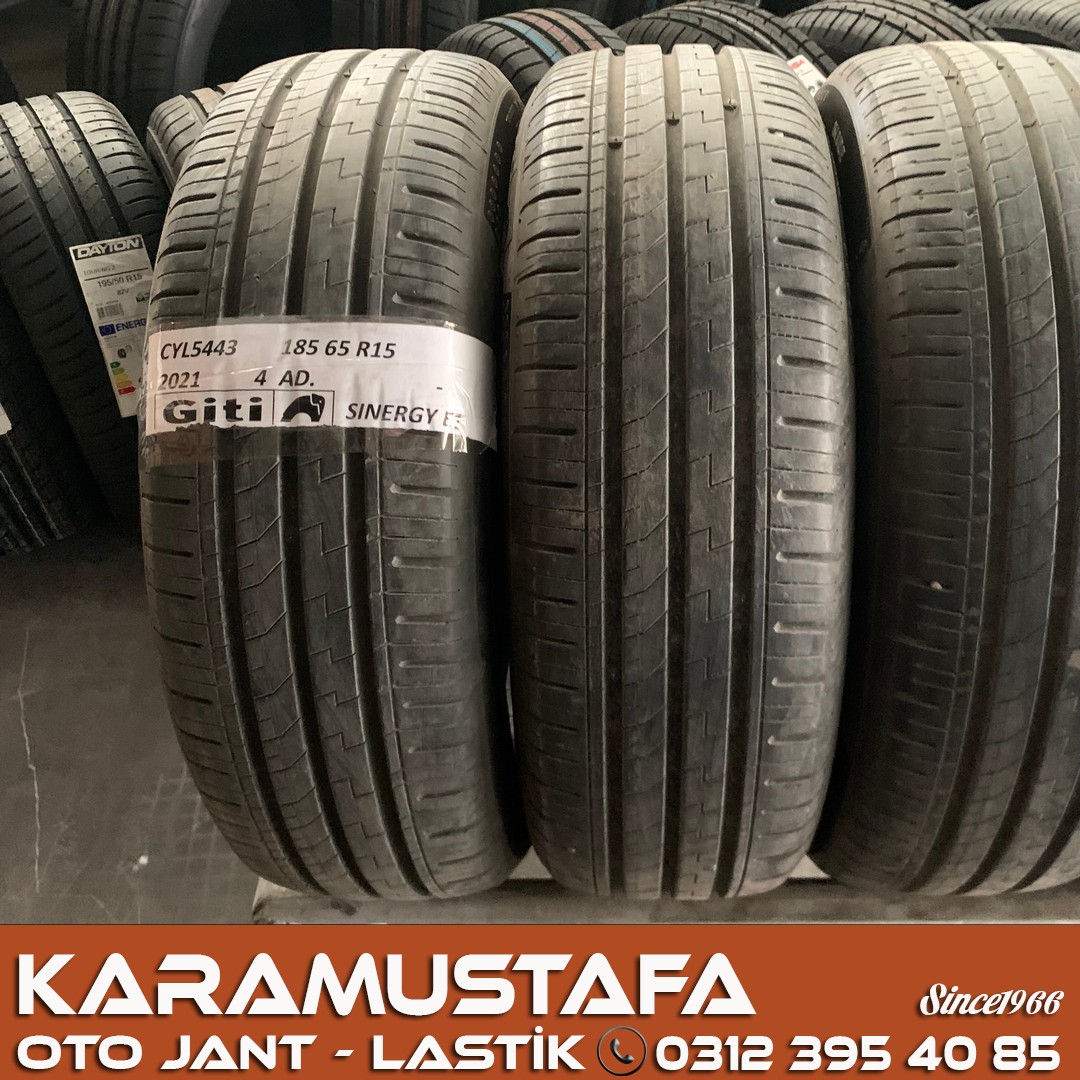 185 65 R 15 GITI SINERGY E1 88H * 2021 * 4 ADET * CYL5443