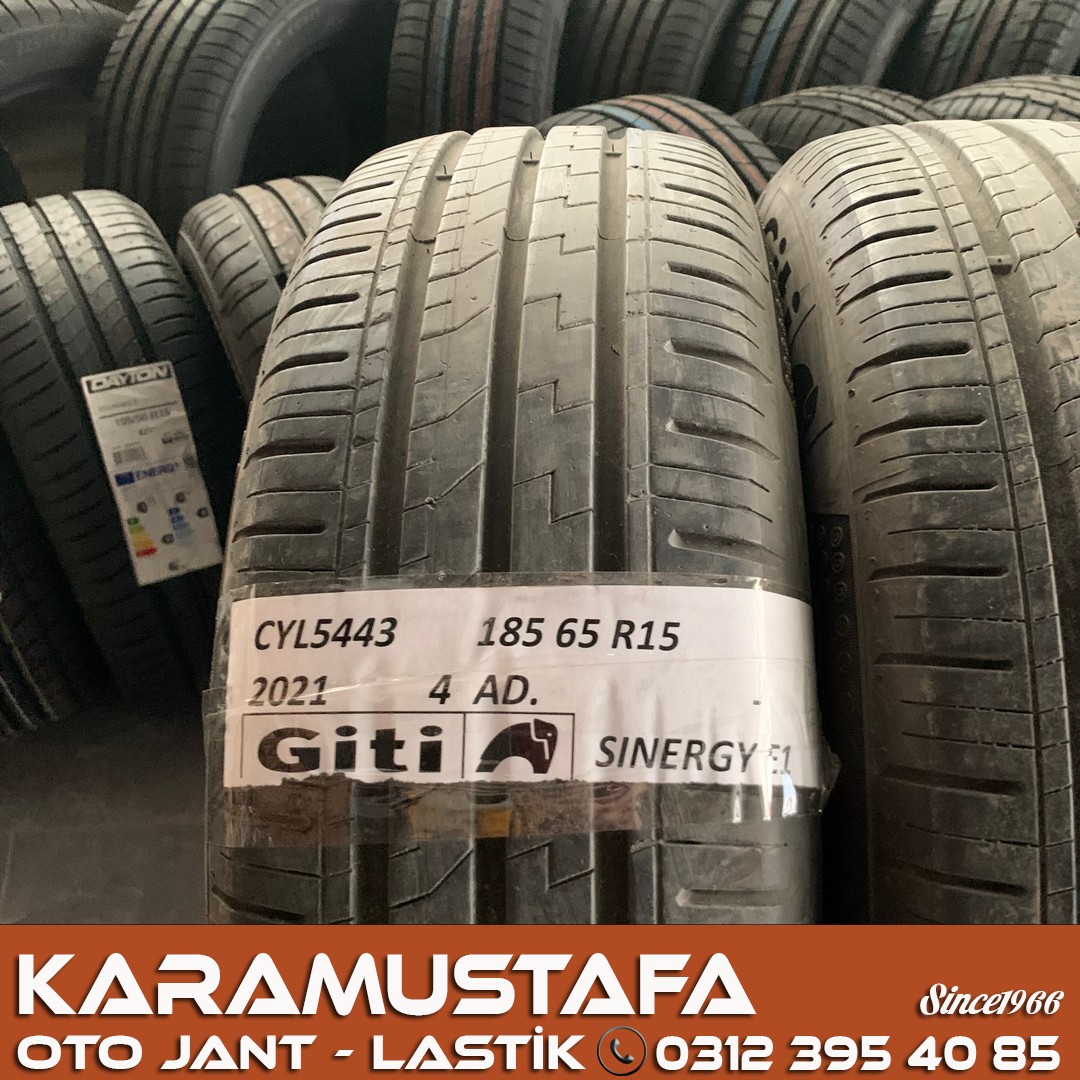 185 65 R 15 GITI SINERGY E1 88H * 2021 * 4 ADET * CYL5443
