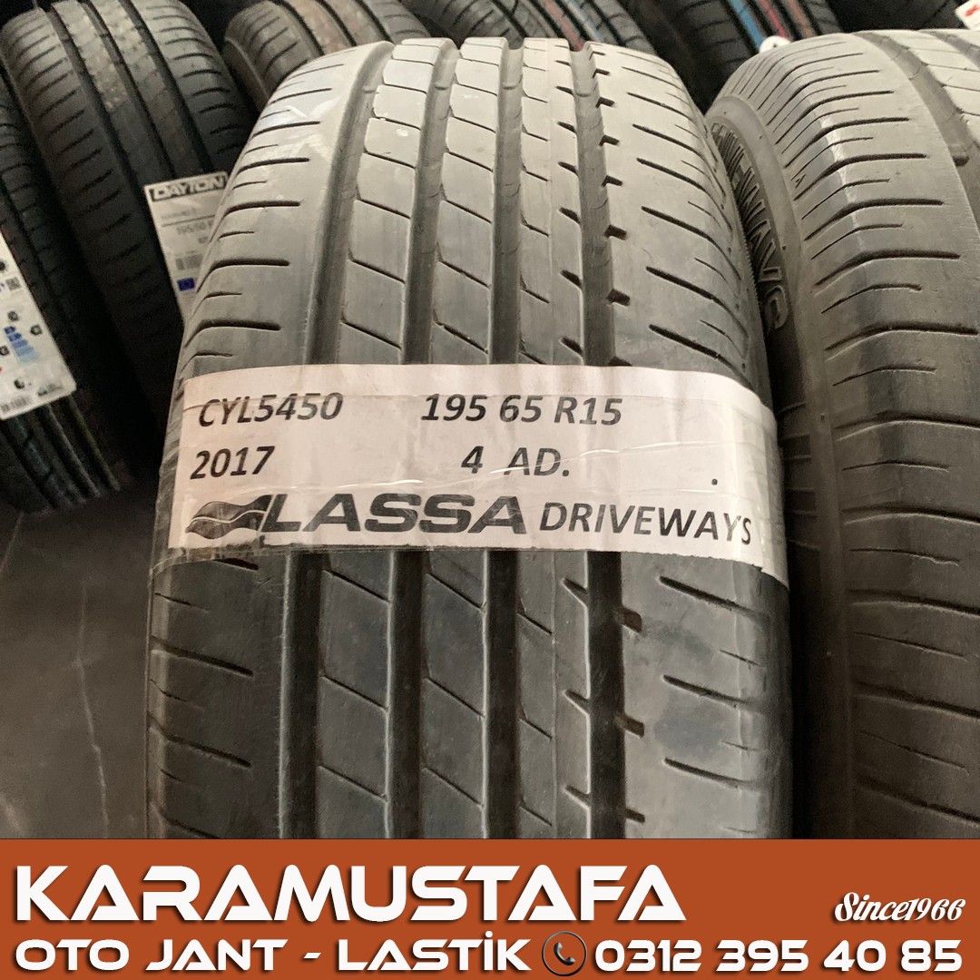 195 65 R 15 LASSA DRIVEWAYS 91V * 2017 * 4 ADET * CYL5450