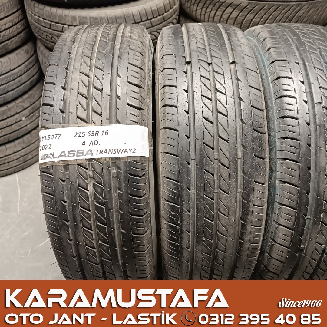 215 65 R 16 LASSA TRANSWAY2 109R * 2022 * 4 ADET * CYL5477