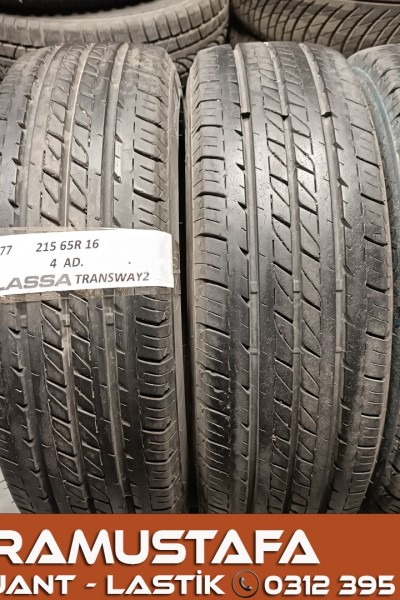215 65 R 16 LASSA TRANSWAY2 109R * 2022 * 4 ADET * CYL5477 **