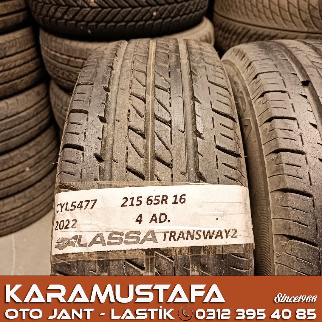 215 65 R 16 LASSA TRANSWAY2 109R * 2022 * 4 ADET * CYL5477