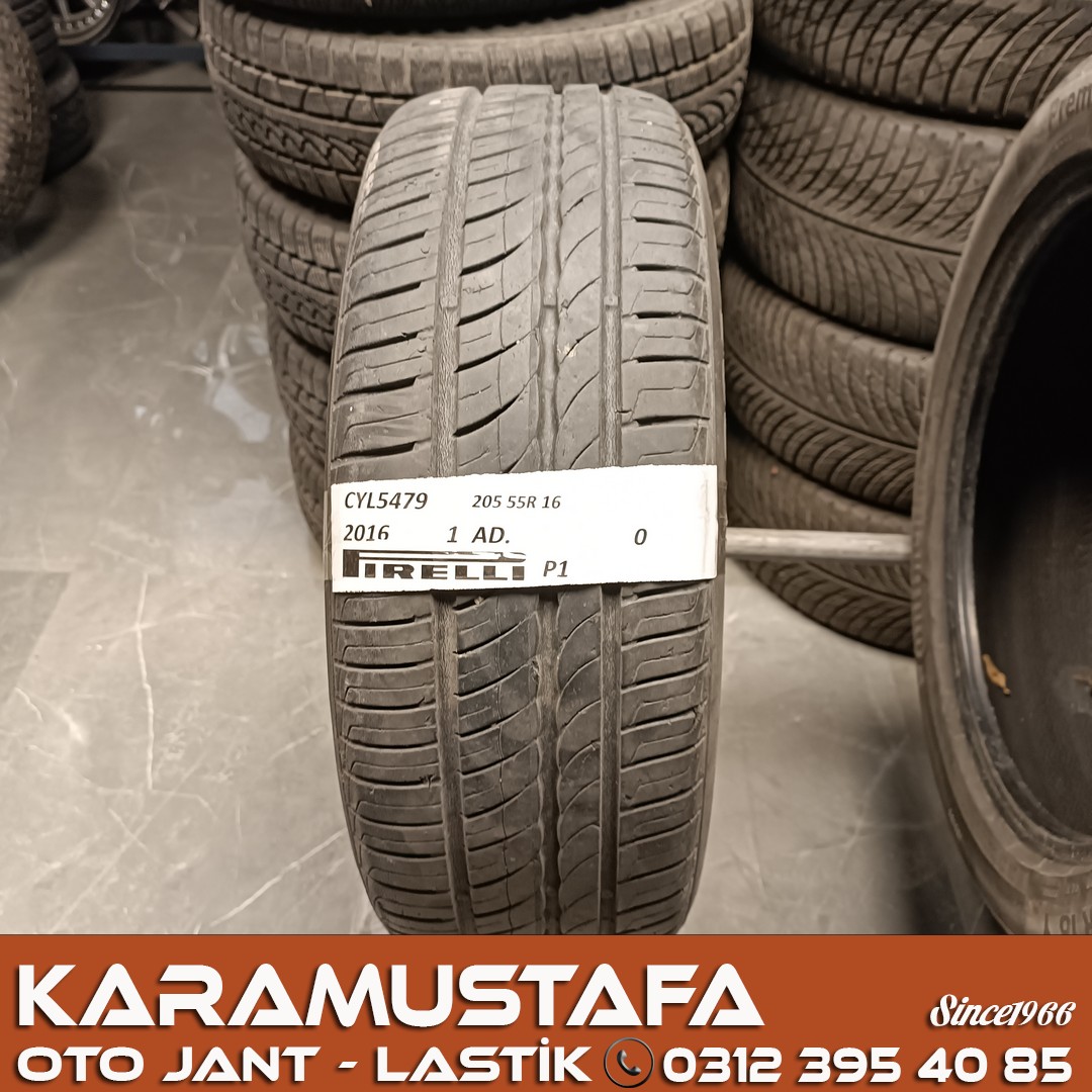 205 55 R 16 PIRELLI P1 91H * 2016 * 1 ADET * CYL5479